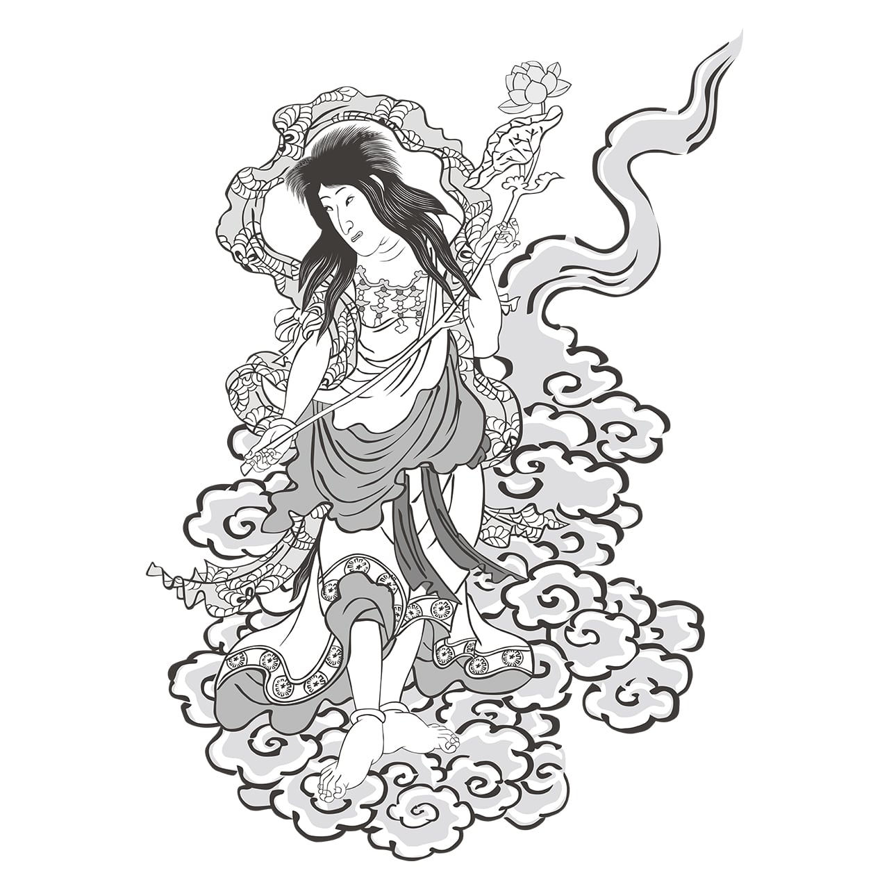 神様 鉛筆画 c8d3b56e7e1baf72c39ef5481e7969