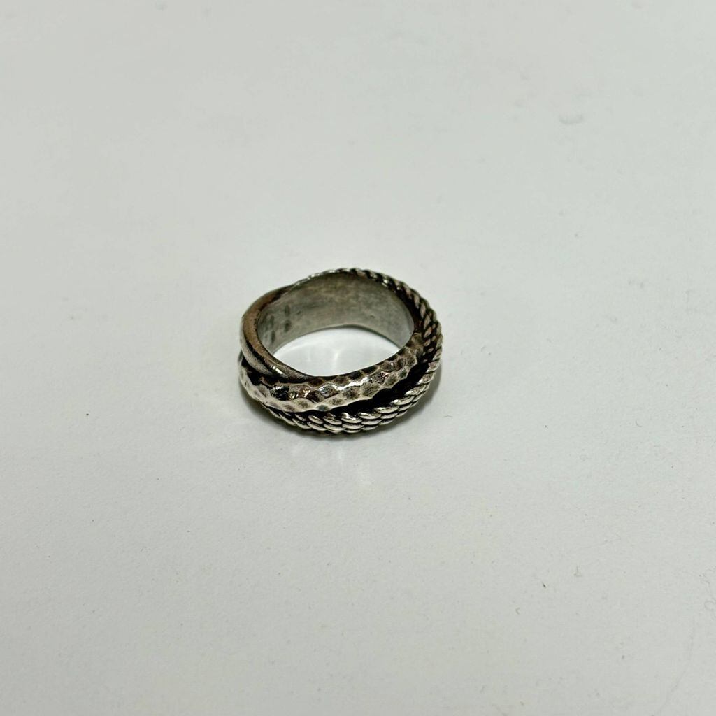 guidi グイディ Oblique rope ring リング シルバー size:14号【中目黒