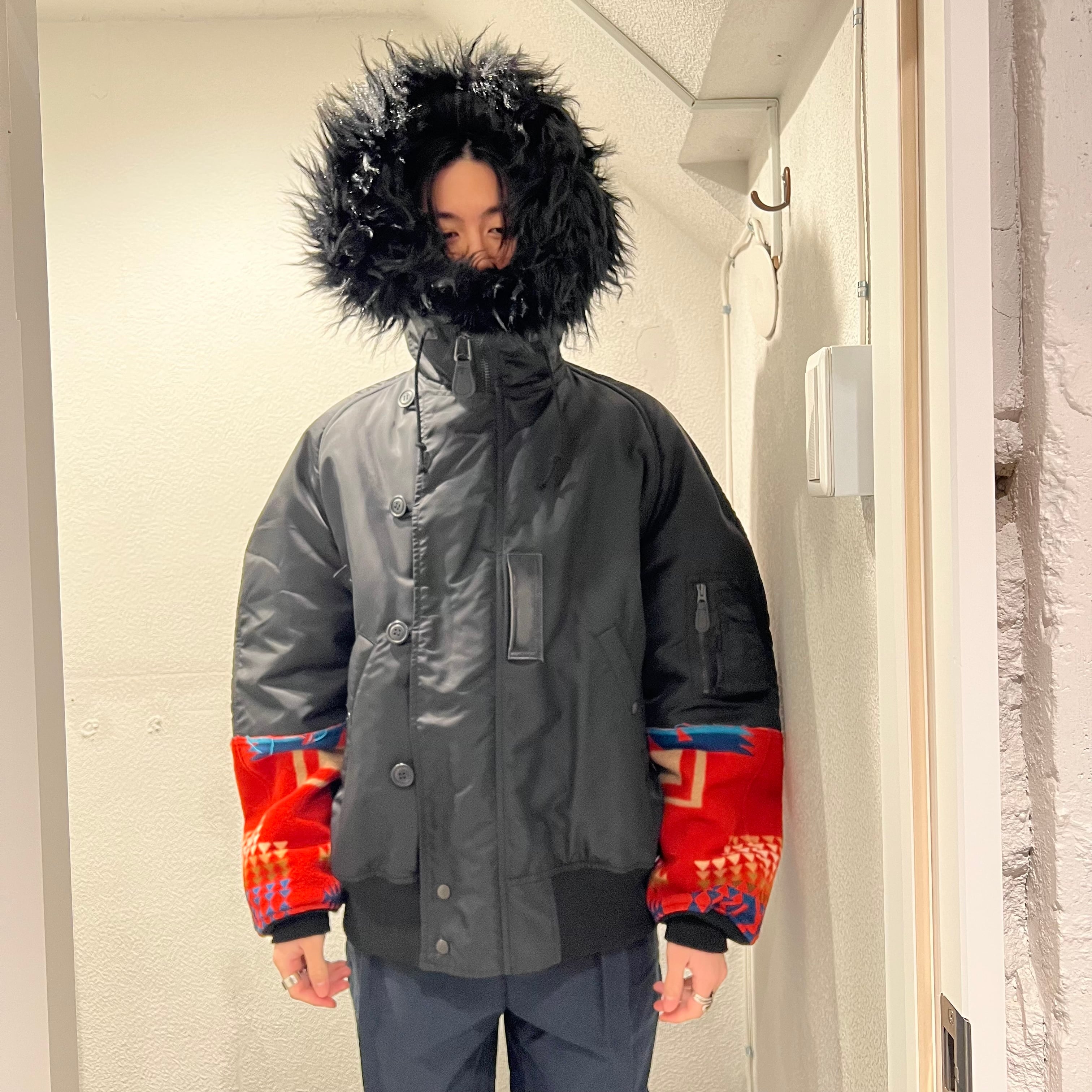 JUNYA WATANABE N3B 再構築 フライトジャケット 投げ捨て