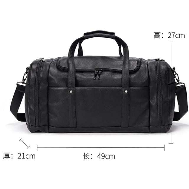 予約販売】ボストンバッグ ショルダーバッグ 2Way レザー メンズ 大