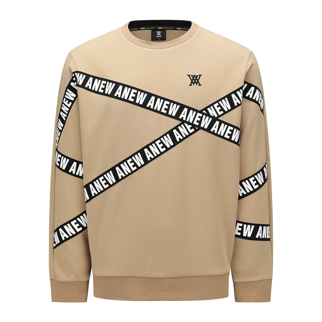 ANEW MEN TAPE ARTWORK POINT SWEATSHIRT