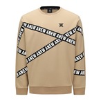 ANEW MEN TAPE ARTWORK POINT SWEATSHIRT