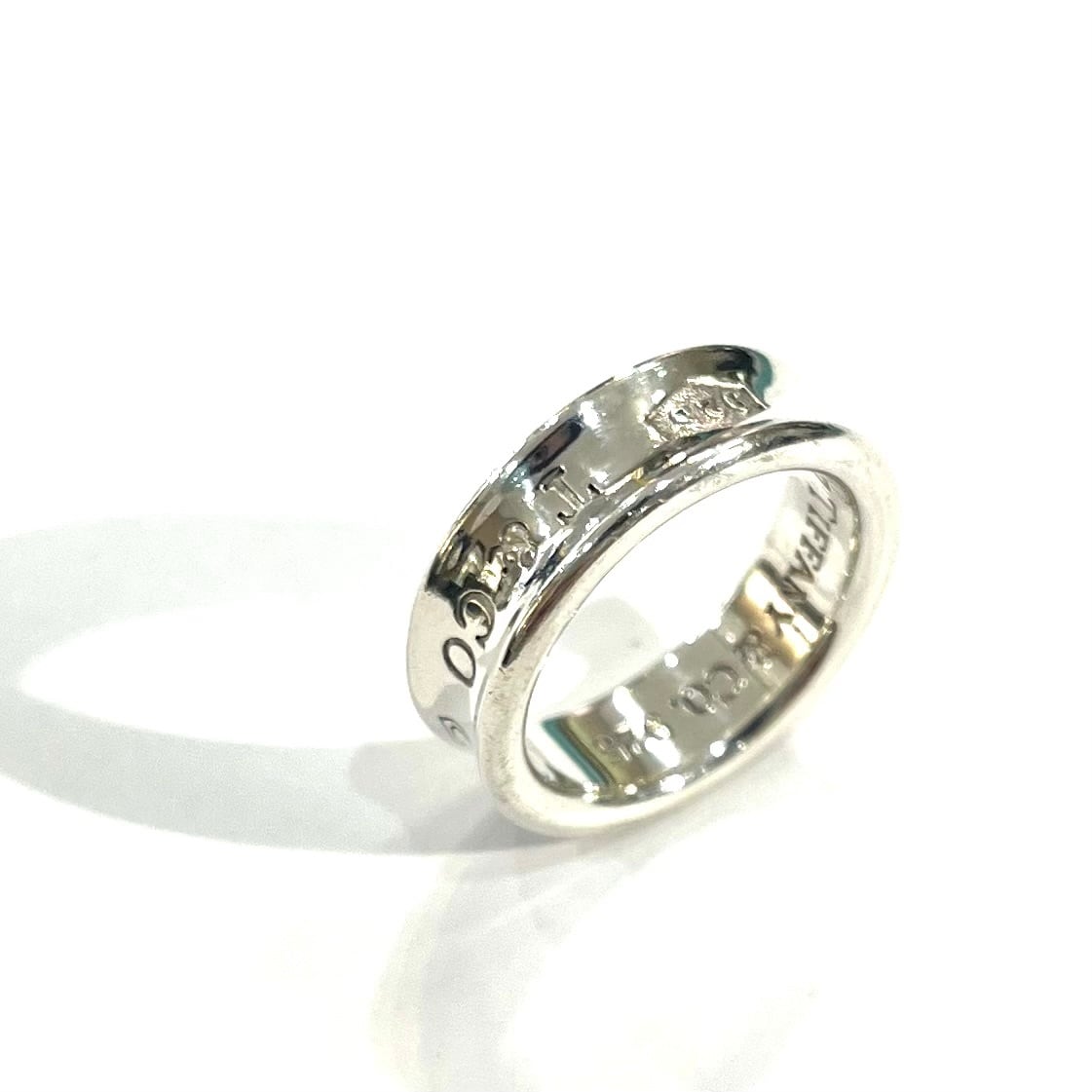 TIFFANY&CO】【13号】2612 ナローデザインシルバーリング 15号