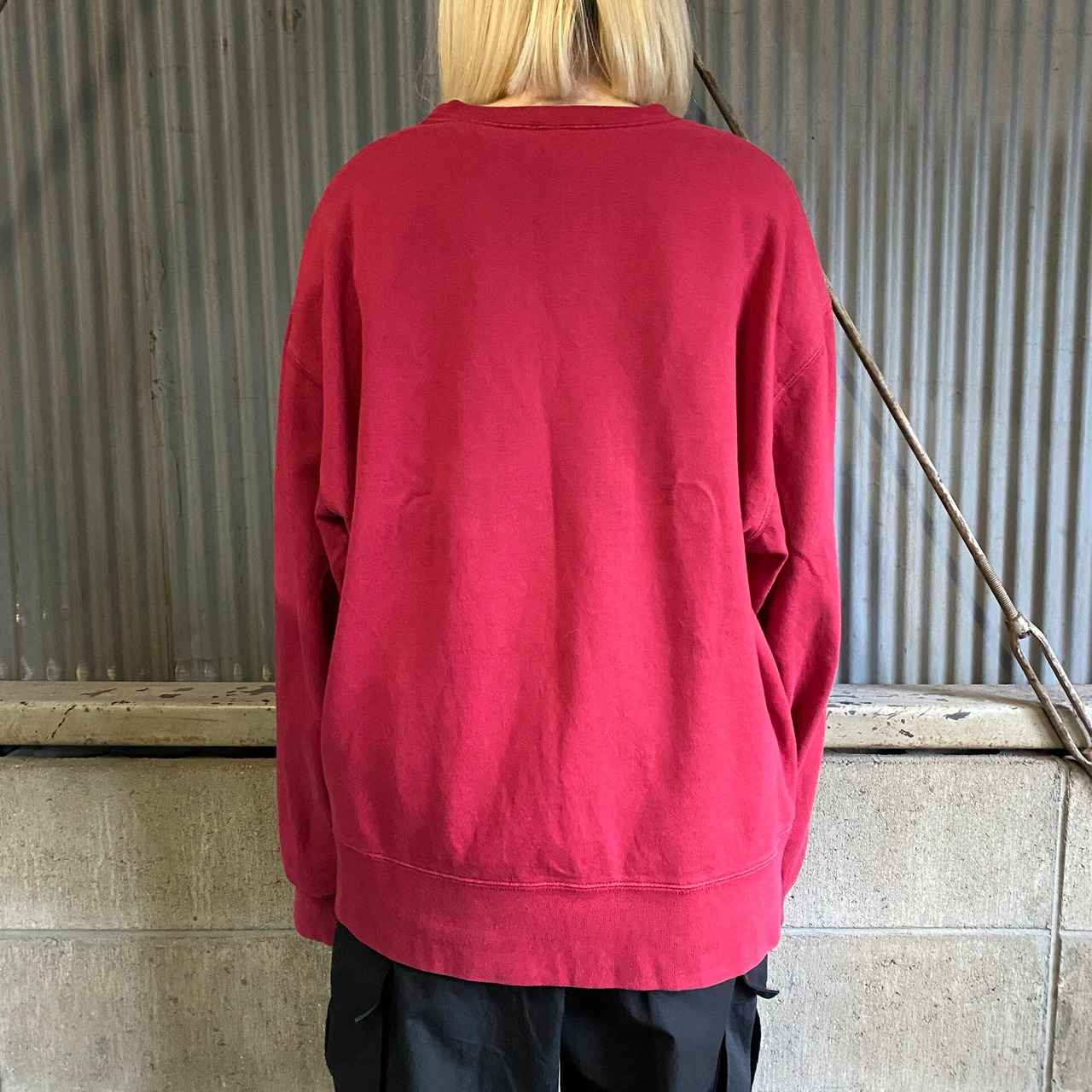 GAP ギャップ ロゴワッペン スウェット トレーナー メンズL 古着 