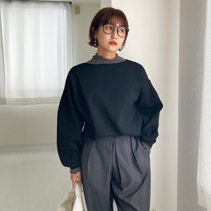 ニットセットアップ レディース セットアップ ボートネック