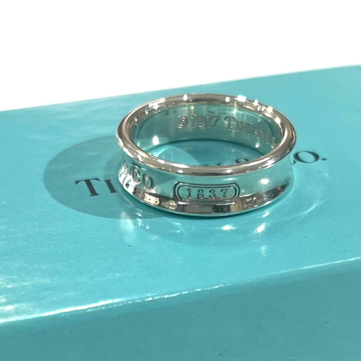 TIFFANY&CO】 【20.5号】2496 T&CO ティファニー ナローシルバー925