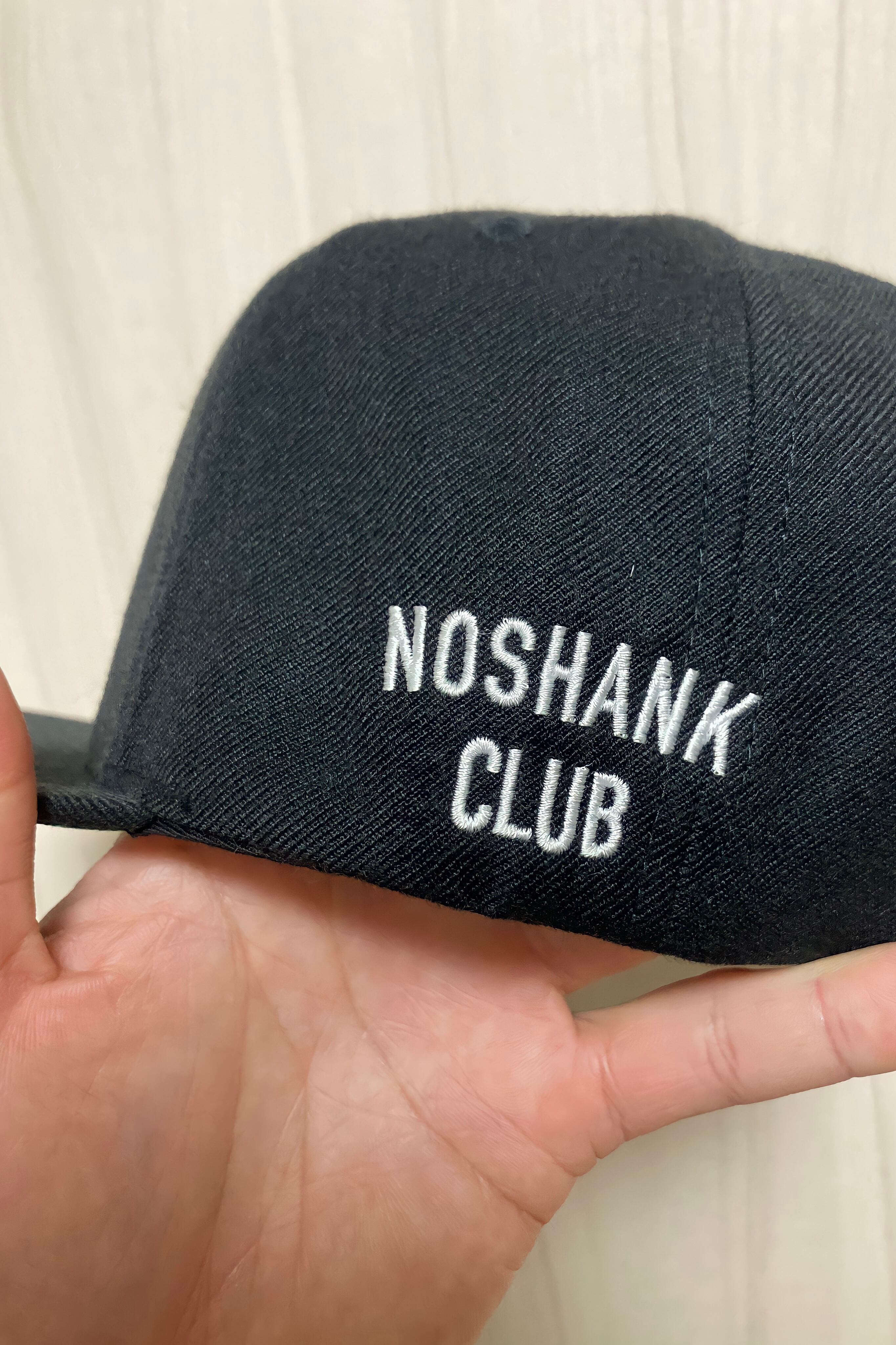 NS BIG LOGO CAP BLACK | NOSHANK CLUB
