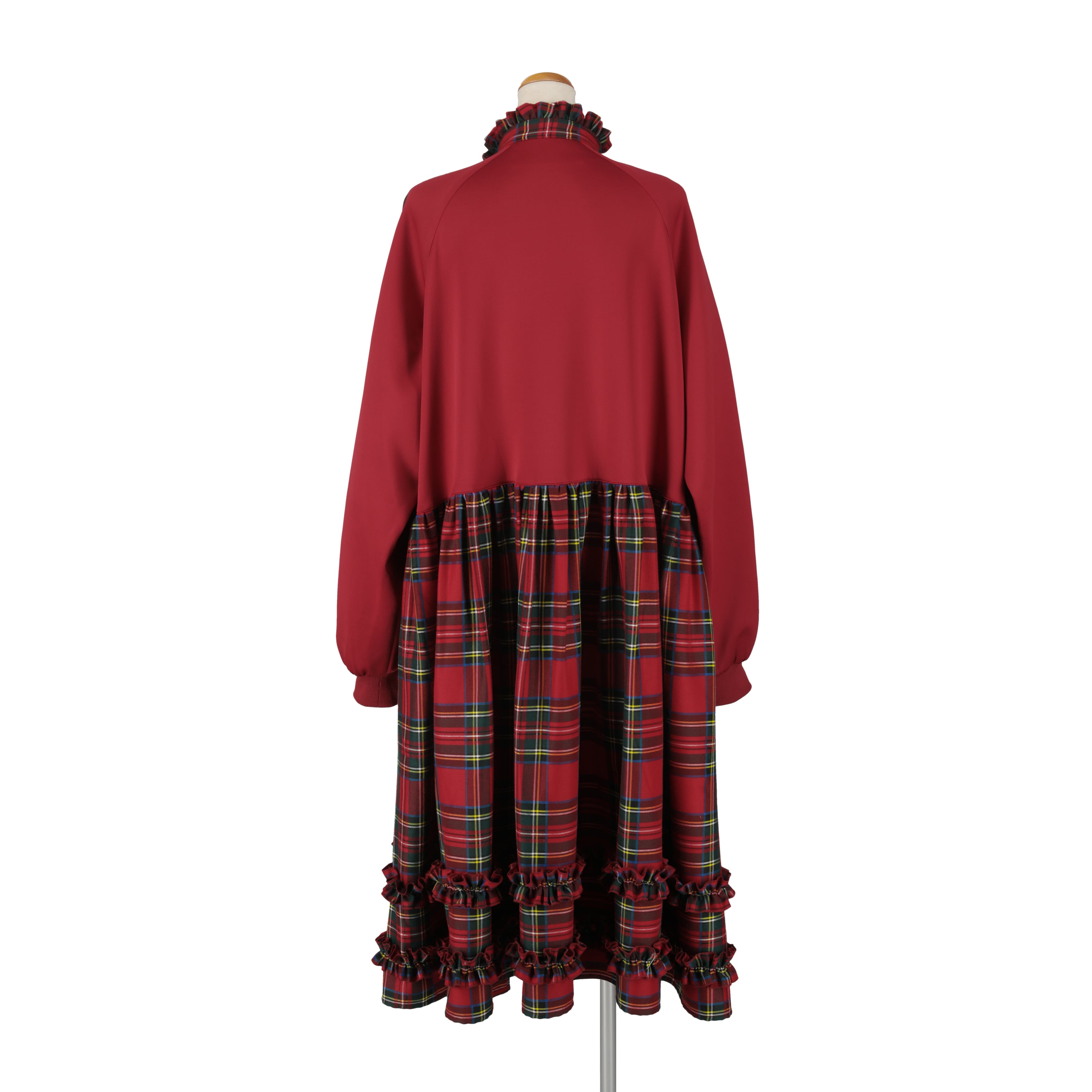 スタートラックフリルワンピース　RED