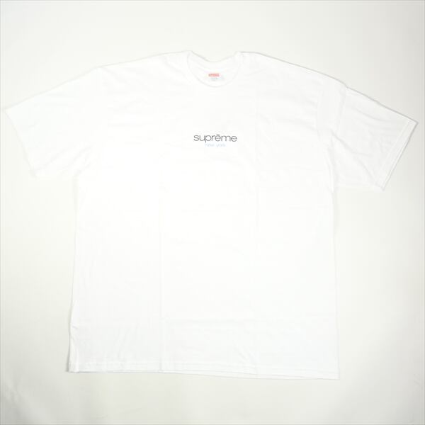 Tシャツ/カットソー(半袖/袖なし)Supreme Classic Logo Tee White 22SS XXL