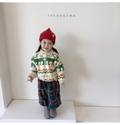 ザゴグマ / THE GOGUMA / ぽかぽかボアトレーナー / 韓国子供服 / ジュニア / 26winter〖取寄〗*JS~JL*