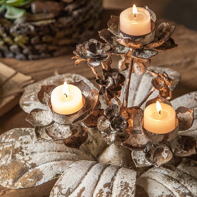 レトロなキャンドルスタンドB | Odoson Workshop