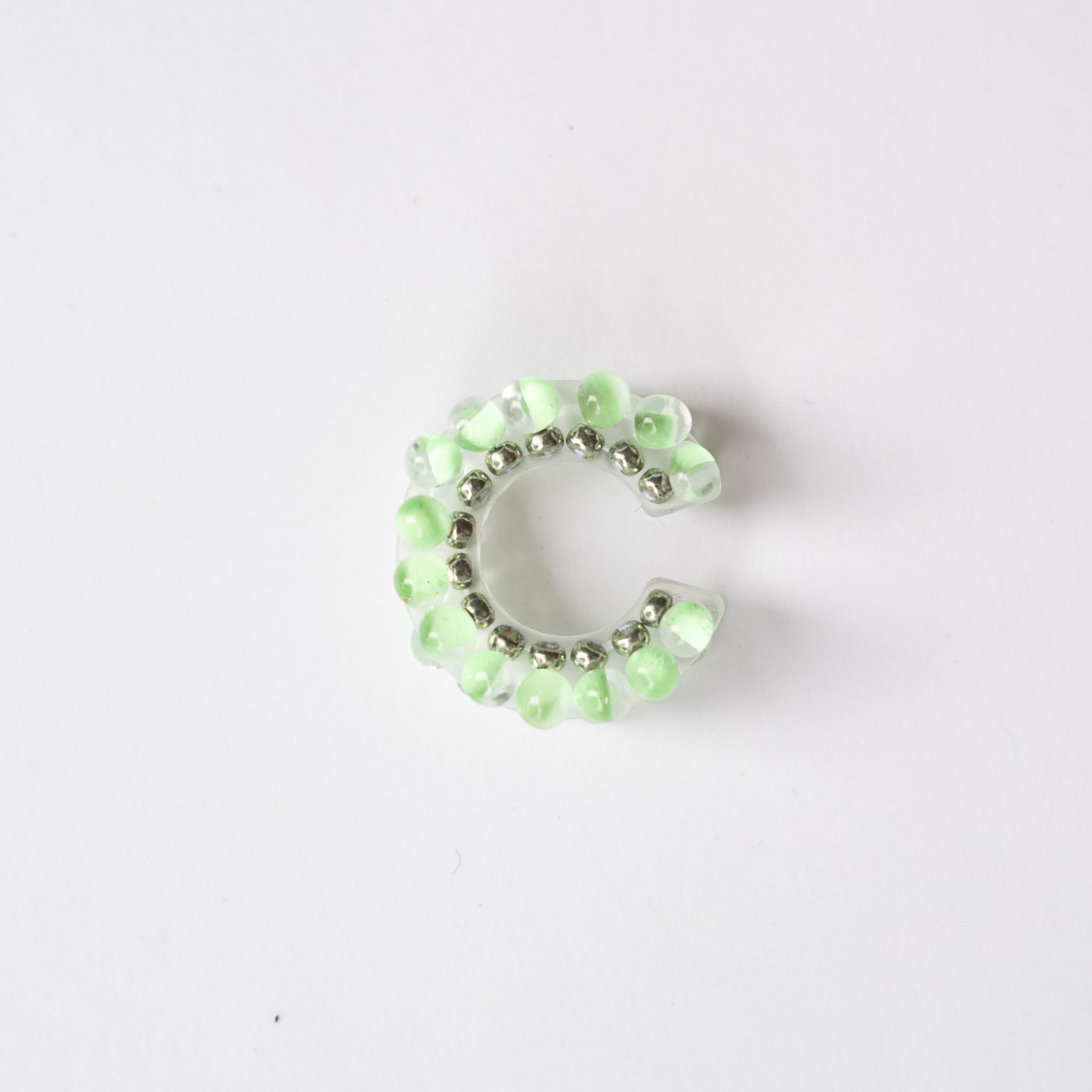 puzzle ring ear cuff [50]