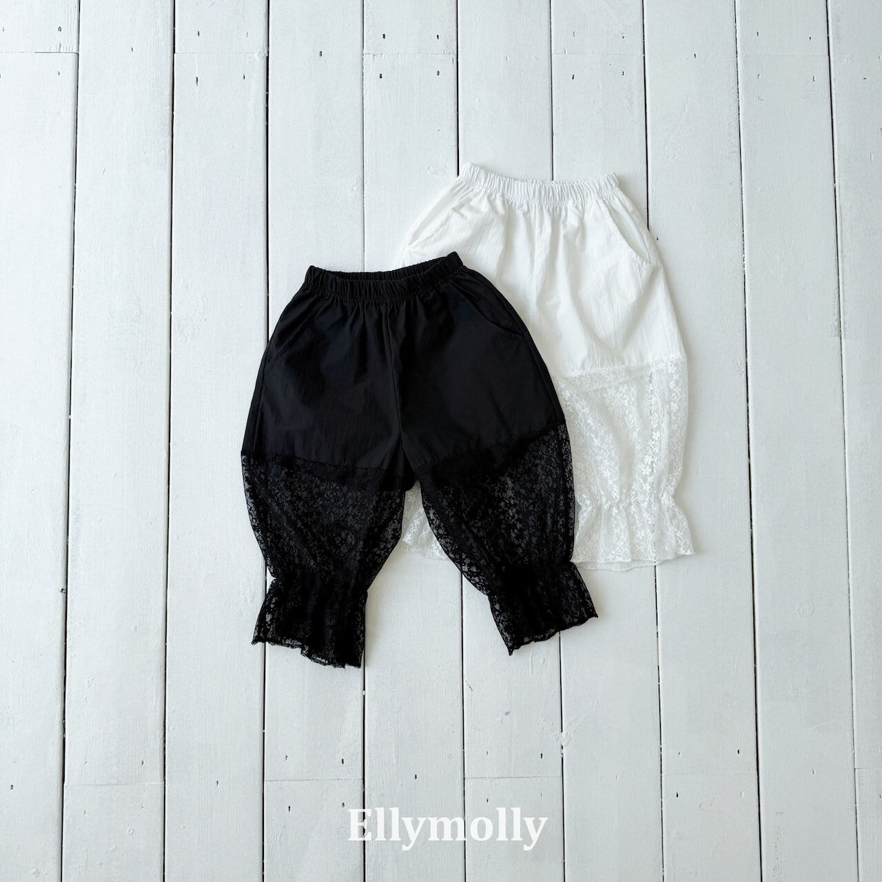 《予約》ellymolly ¨ mamanglace pants ¨ 26summer