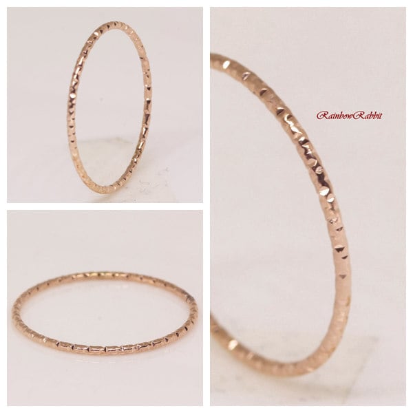 １８Ｋリング 18K 指輪 RGP ゴールド シンプル リング gu1476e | Rainbow Rabbit