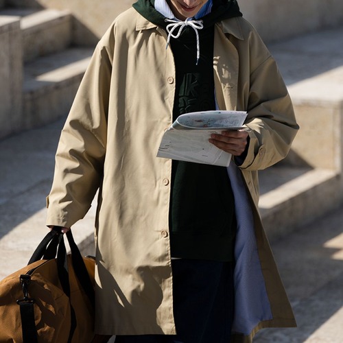 【Bellken】Simple Windbreaker Jacket（ シンプル ウインドブレーカー ジャケット）