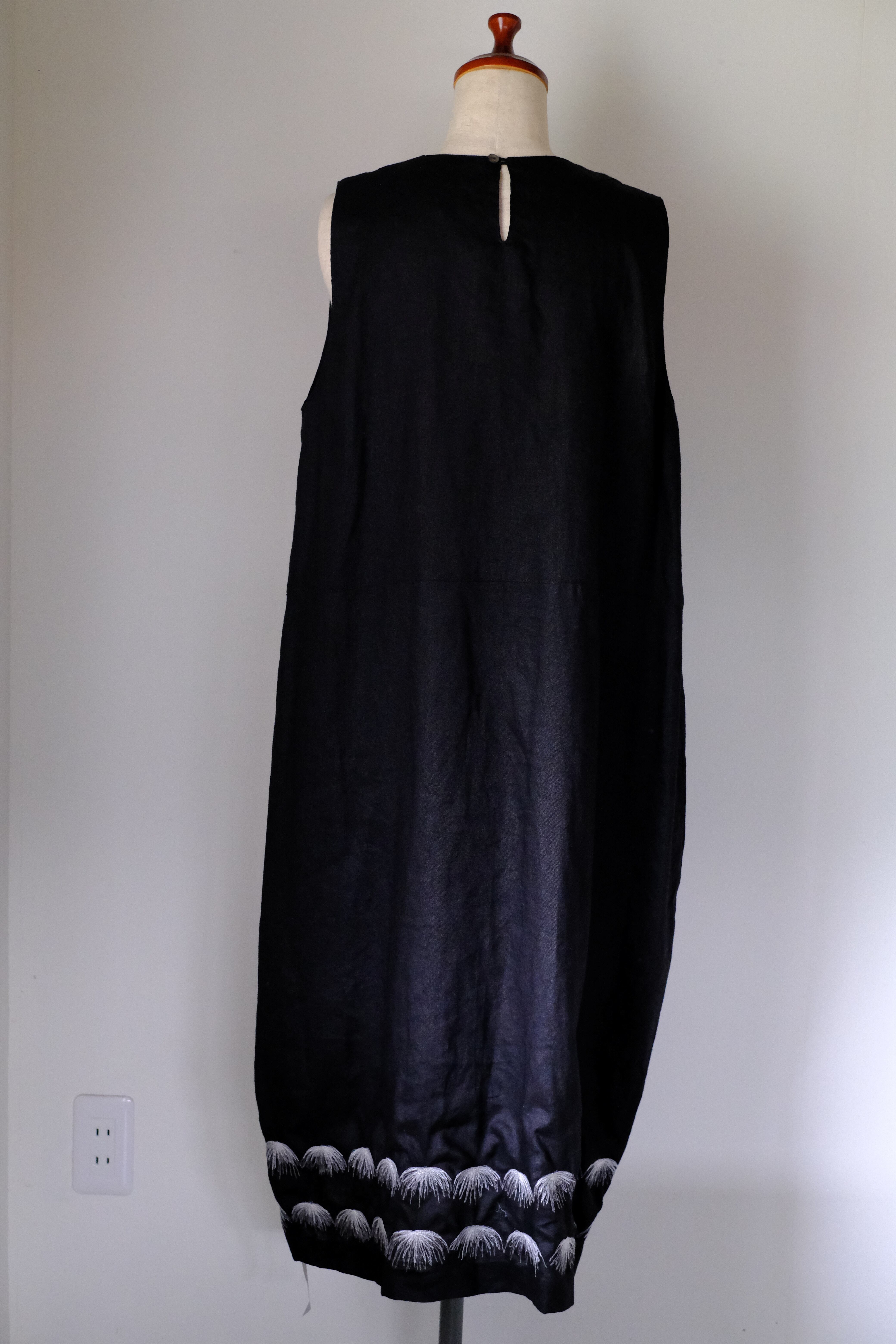 コクーンワンピース　cl-017(BK)