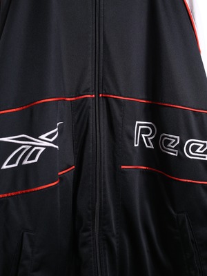 ”Reebok” 刺繍 logo design track jacket