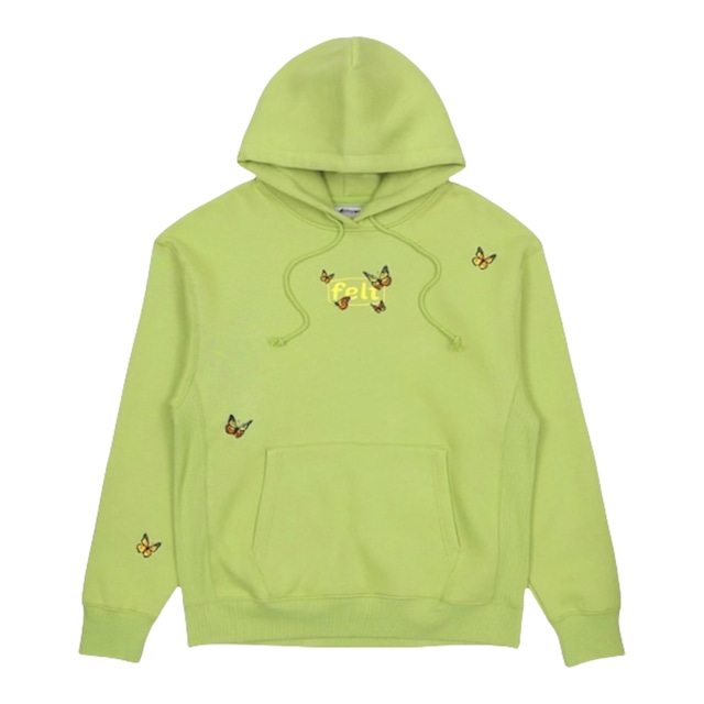 【FELT】BUTTERFLY EMBROIDERED HOODIE