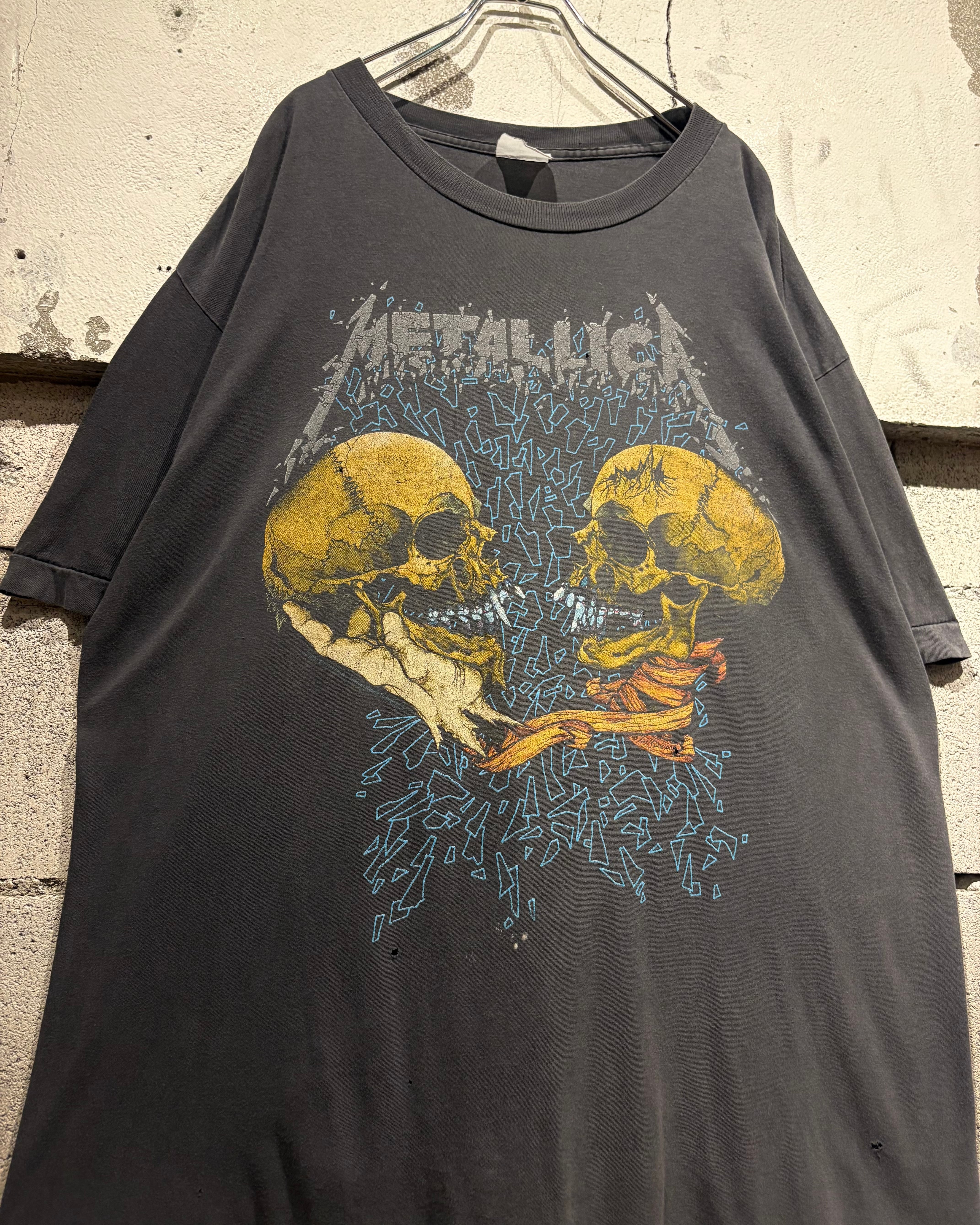 Caka otto】90's “METALLICA” “Sad But True” “Pushead” Vintage T