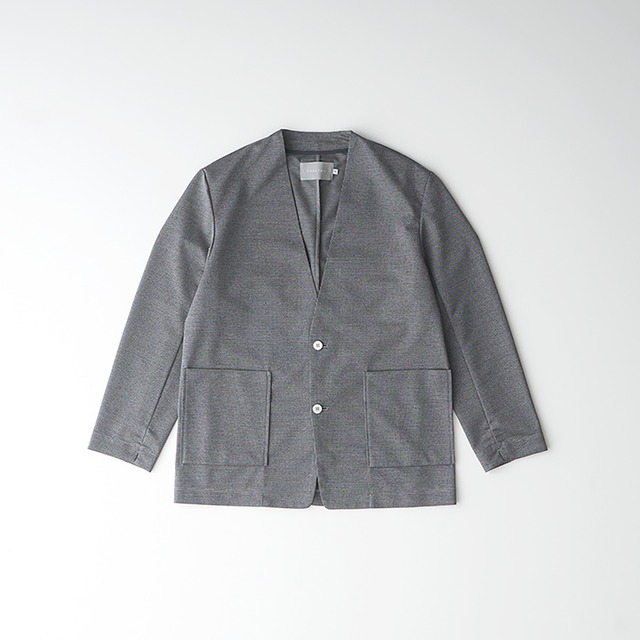 CURLY&Co./KNIT DENIM TRUCKER JACKET