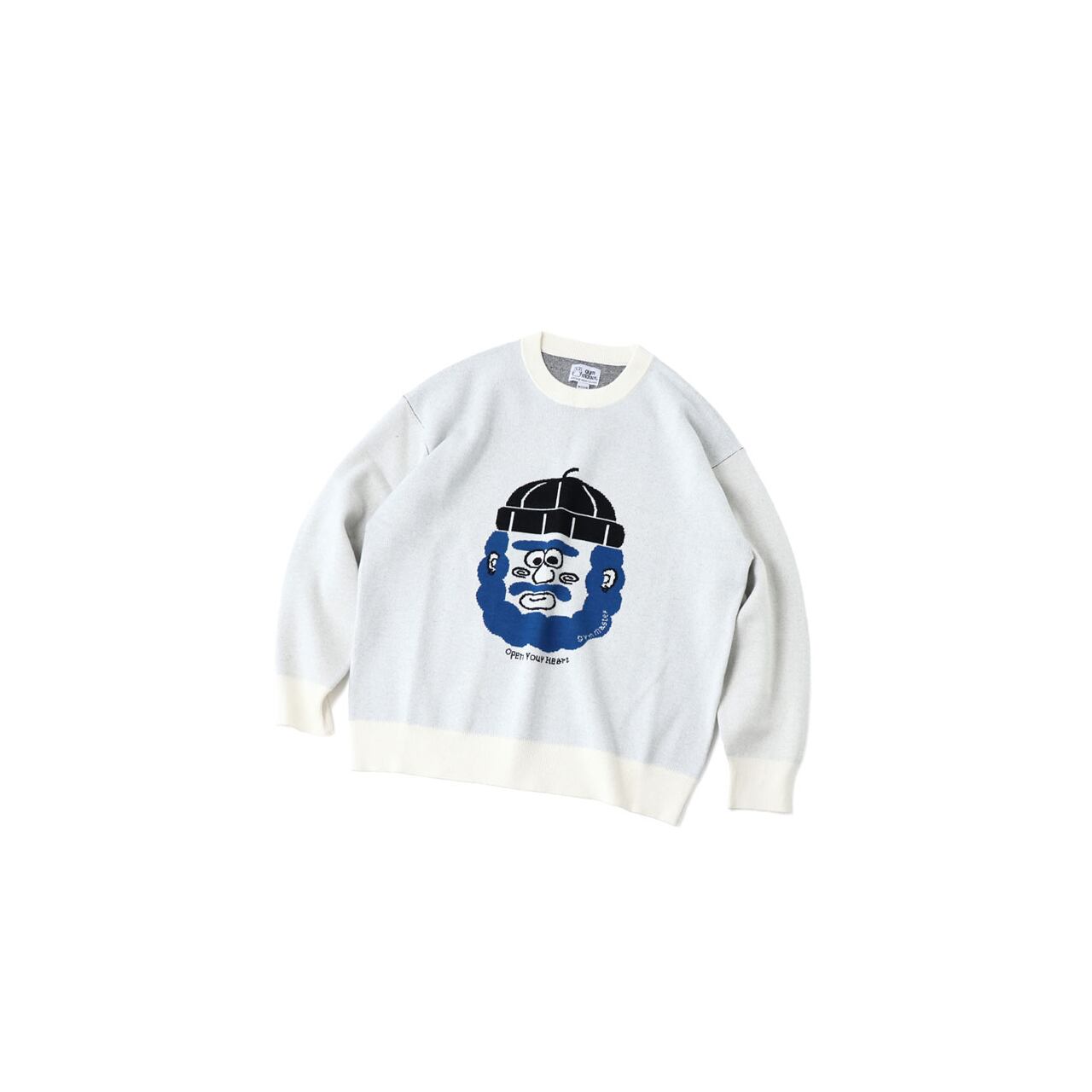 gym master ジムマスター ジャガードニット carefree smile クルー