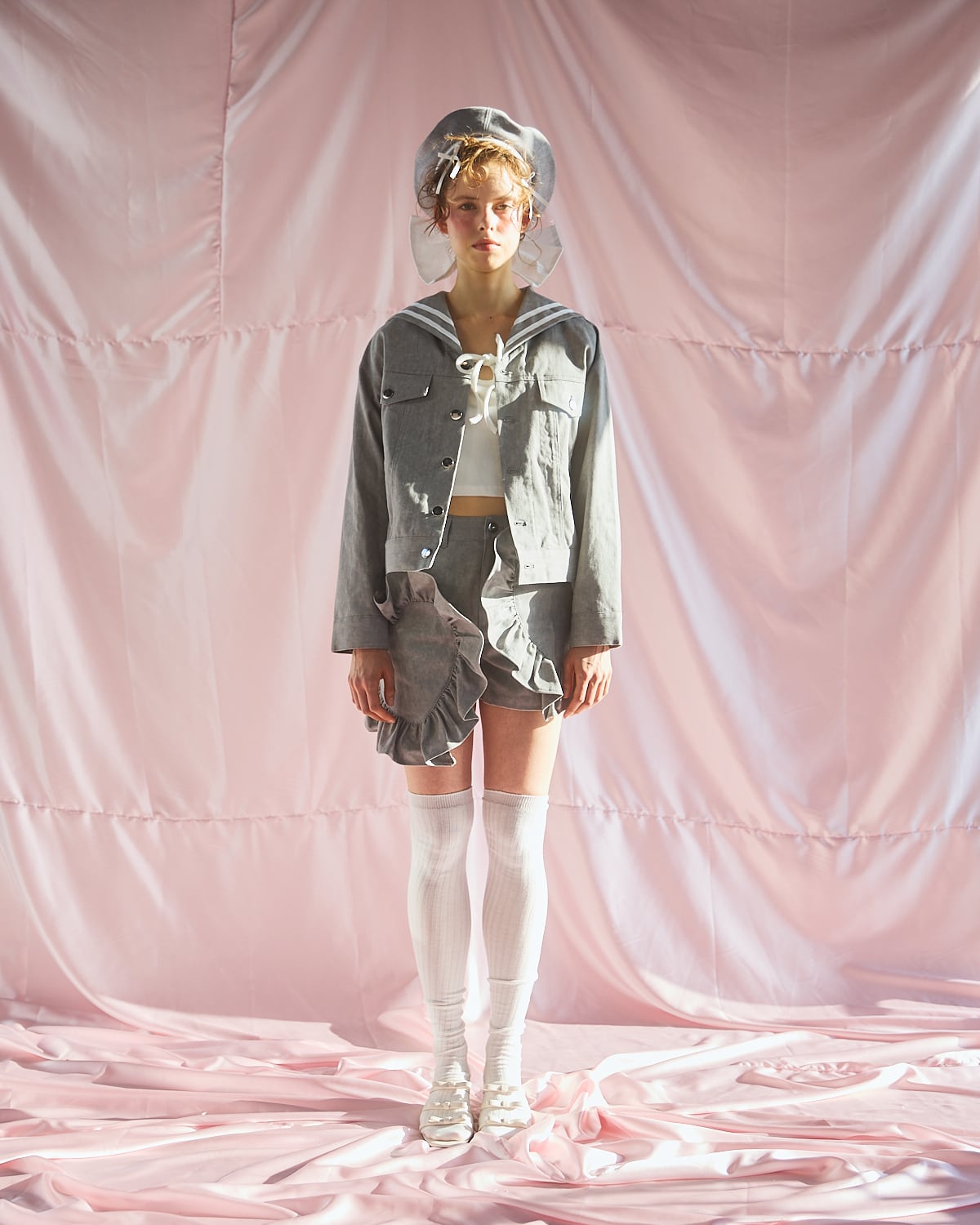 S/S セーラーデニムジャケット | lilLilly official webstore