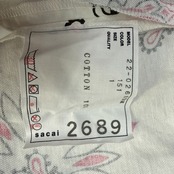 【sacai】サカイ 22SS Bandana Print Shirt