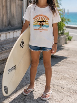 SUNSETBEACH/KIDS TEE(ホワイト)