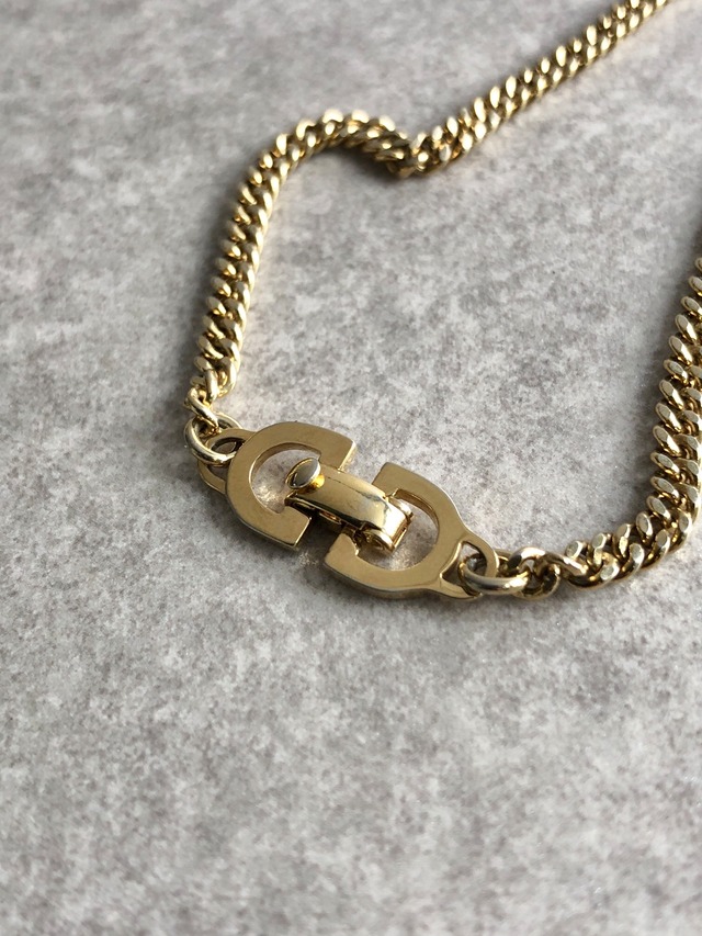 Christian Dior クリスチャン ディオール ブレスレット ゴールド 喜平 vintage ヴィンテージ オールド t74wam