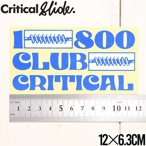 ステッカー Critical Slide クリティカルスライド TCSS ティーシーエスエス STICKER STICKV10 #11