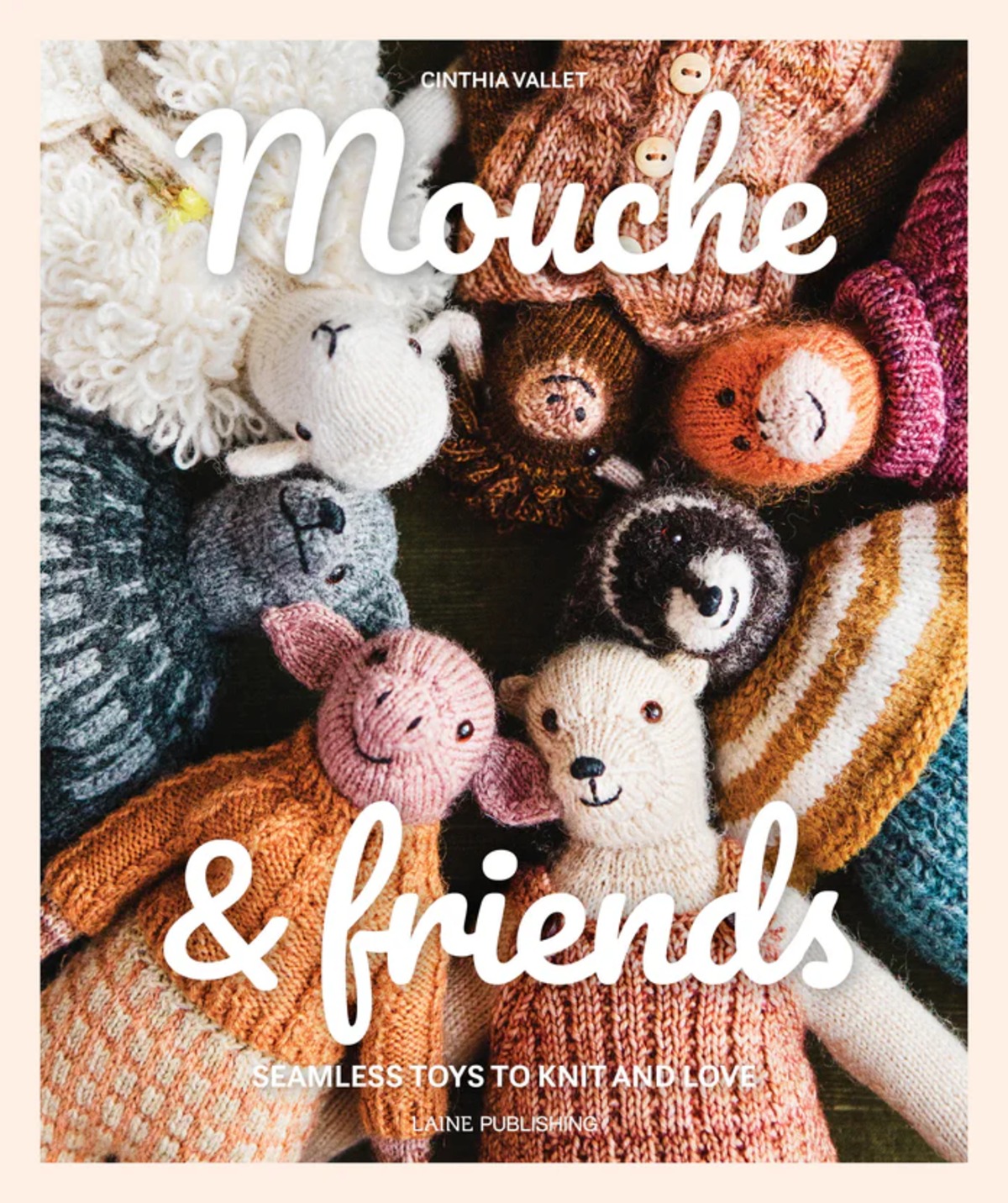 Mouche& friends あみぐるみパターン集 編みぐるみ洋書】-Mouche & Friends-英語本 あみぐるみ シンシア