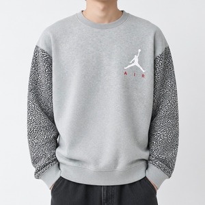 NIKE JORDAN エレファント柄 スウェット トレーナー グレー L