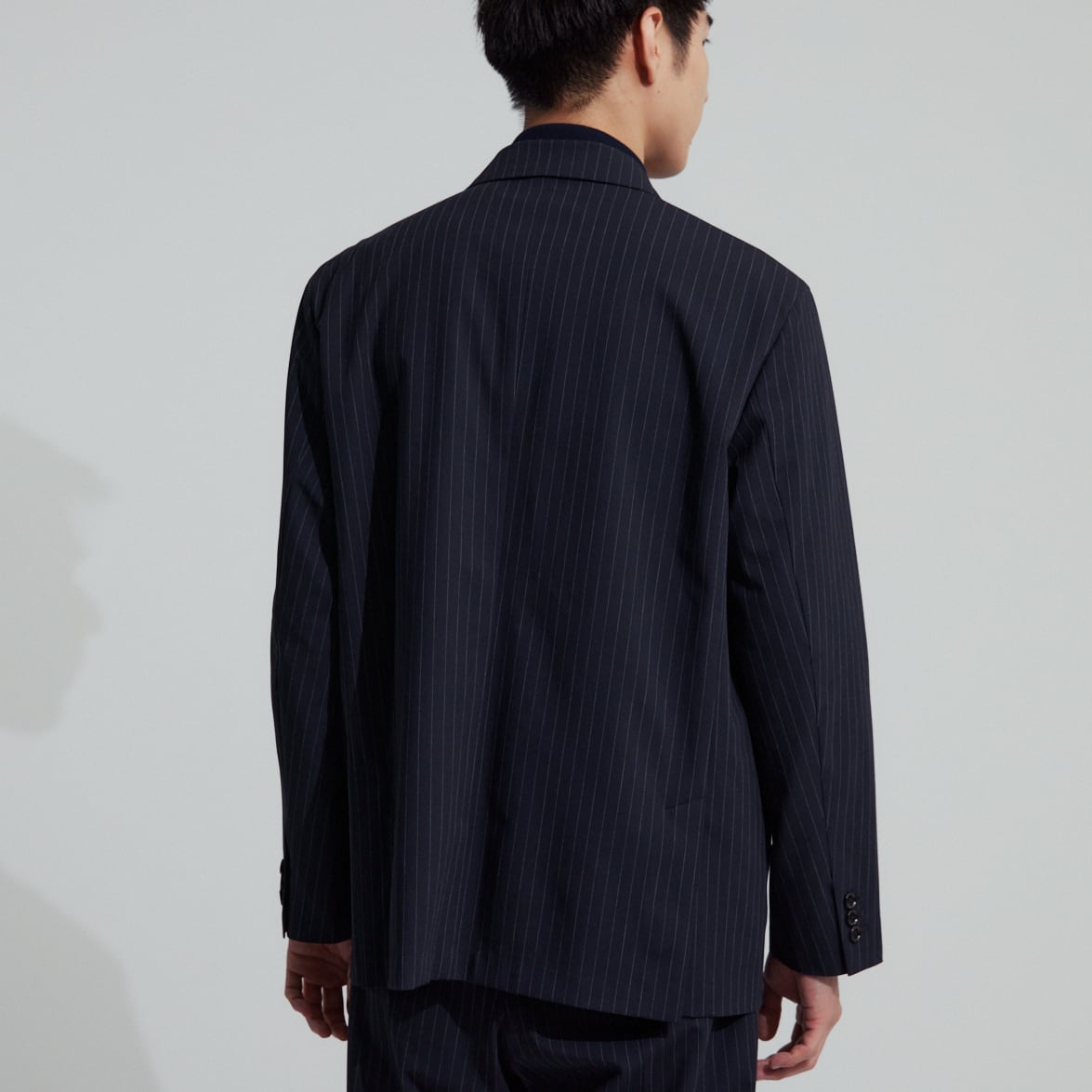 PIN STRIPE W-BREASTED JK / ピンストライプダブルブレストジャケット