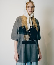 フリル&レースルーズTシャツ (D/GRAY) CQ-48033