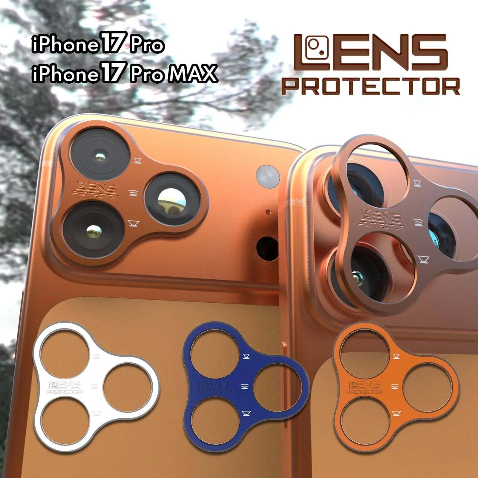 alumania アルマニア iPhone17 Pro & iPhone17 Pro MAX LENS PROTECTOR