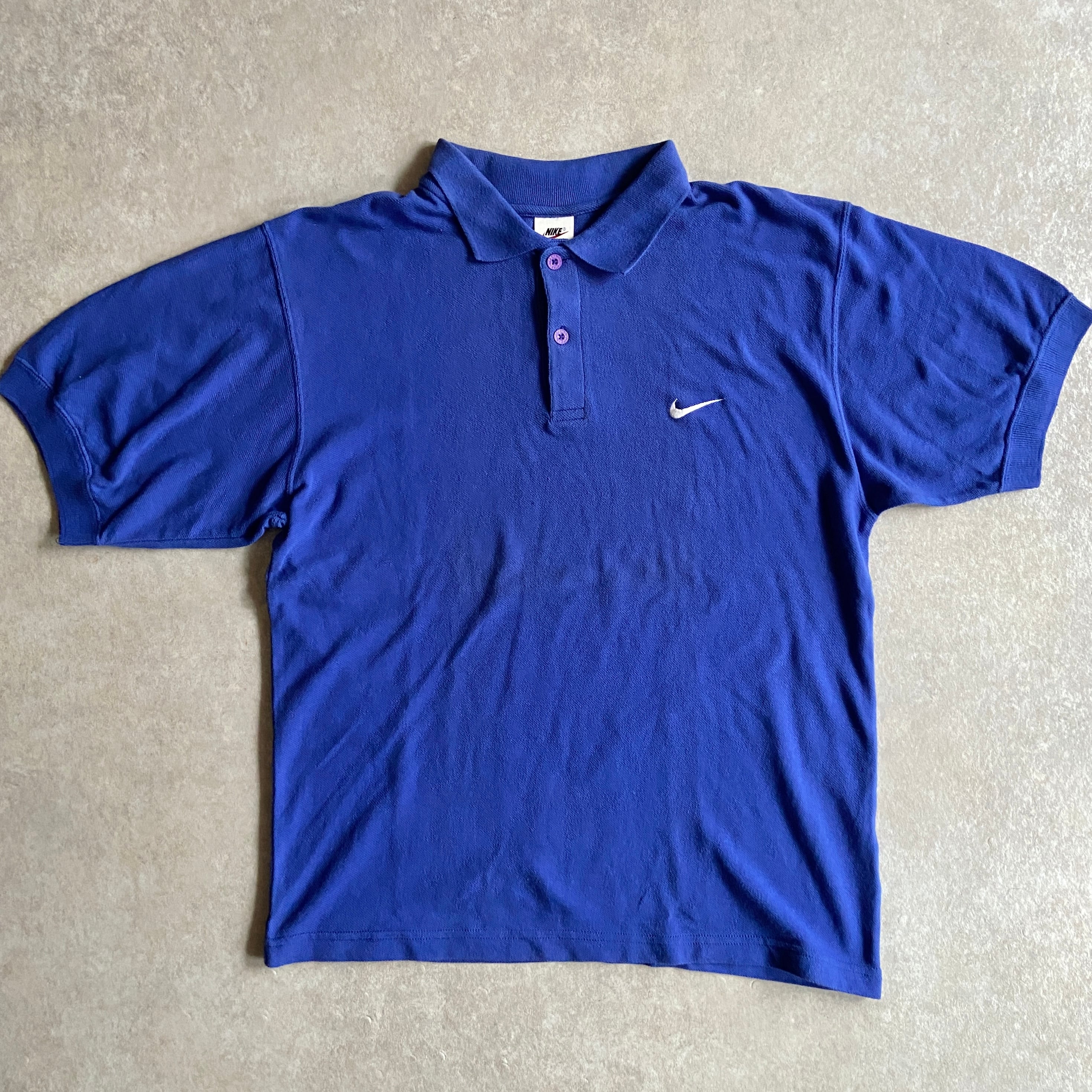 1990s DEADSTOCK Nike S/S Polo Shirt S
