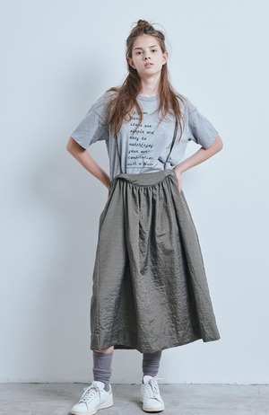 g_586  VINTAGE CLOTH SHOULDER STRAP SKIRT　