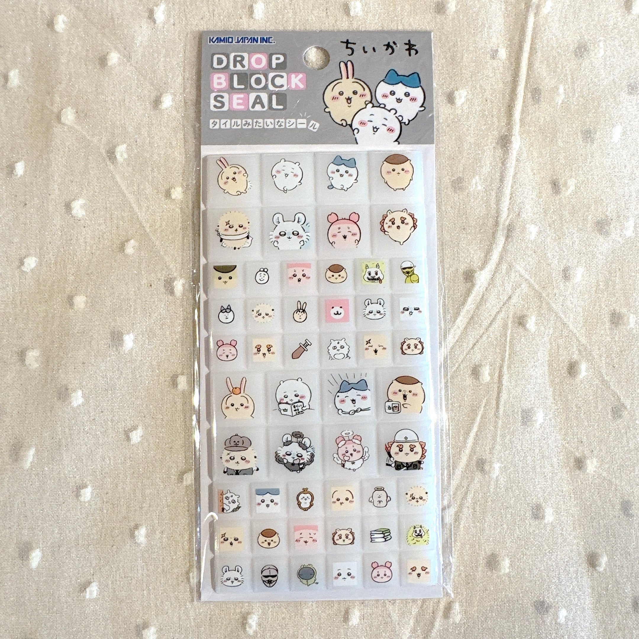 ちいかわ ドロップタイルシール