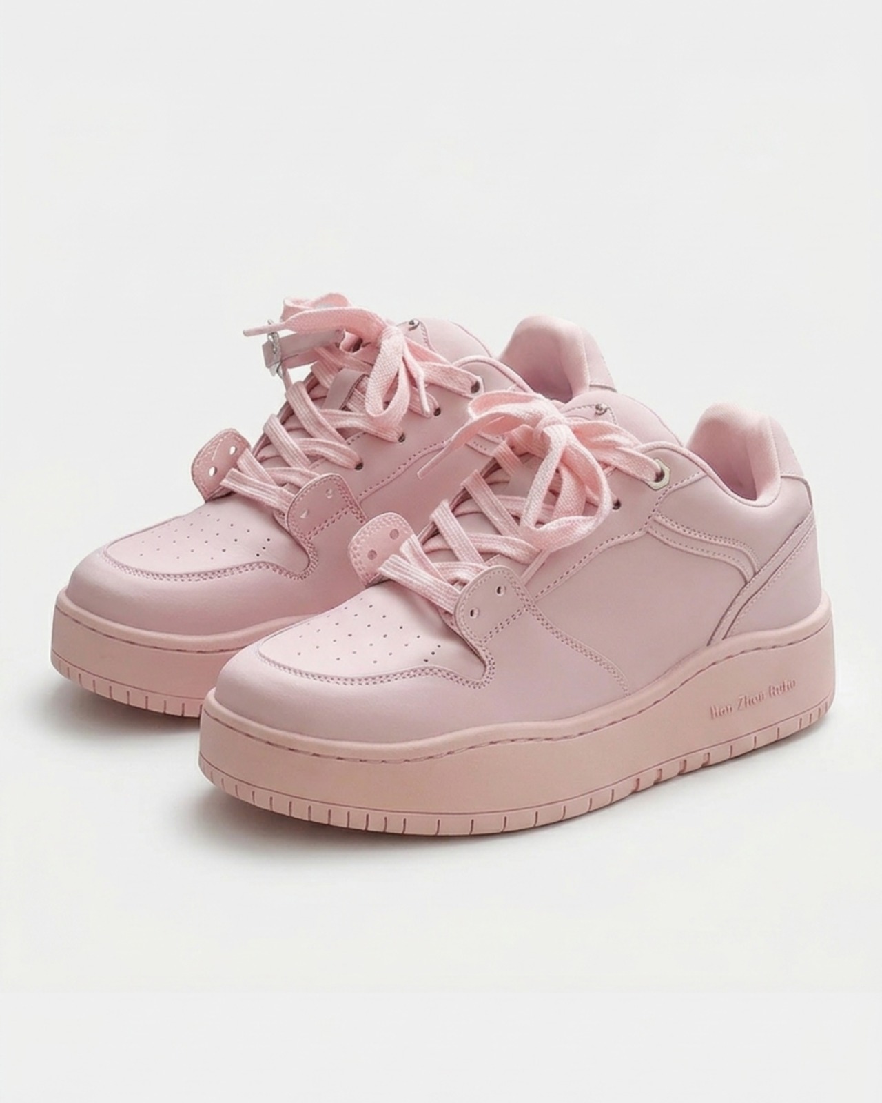 ボリュームソールピンクスニーカー(SHS00059)