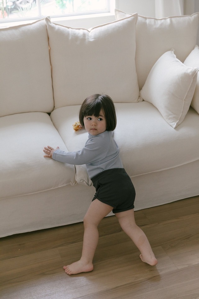 〘予約〙oatmeal / Waffle teddy swimsuit