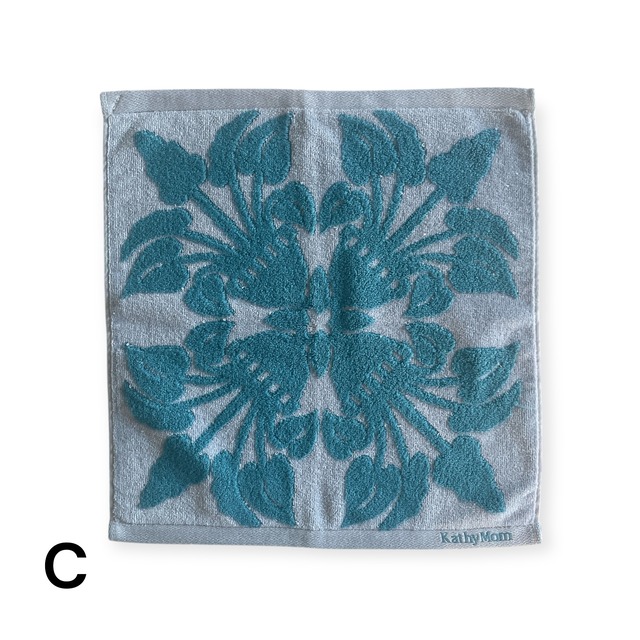 【5デザイン】ハンドタオル / Kathy Mom Island Style