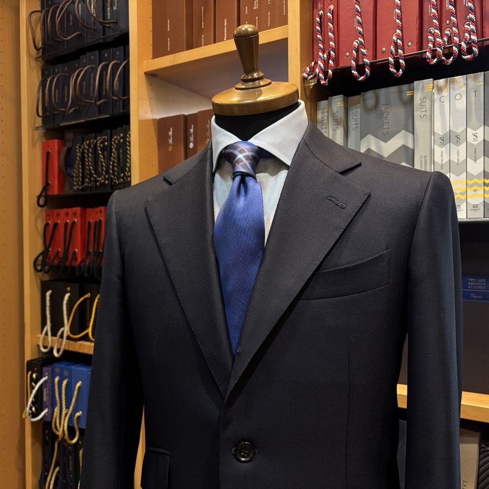 神戸タータン シルクプリントコンビネーションネクタイ（B） | Tailor
