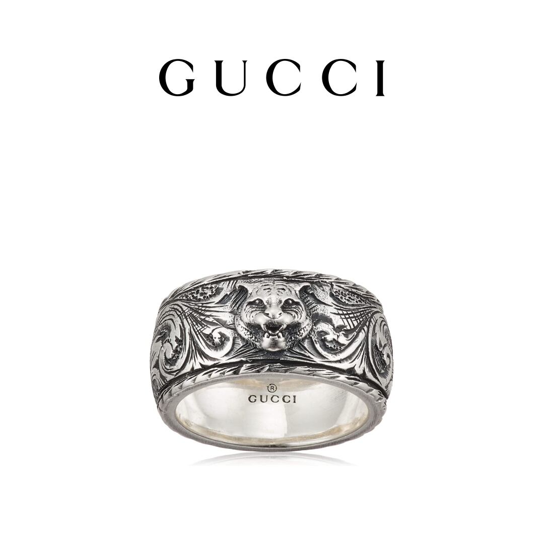 メンズ人気no 6 Gucci タイガーリング ユニセックス Ax1239 正規ブランド品通販サイト Axia アクシア