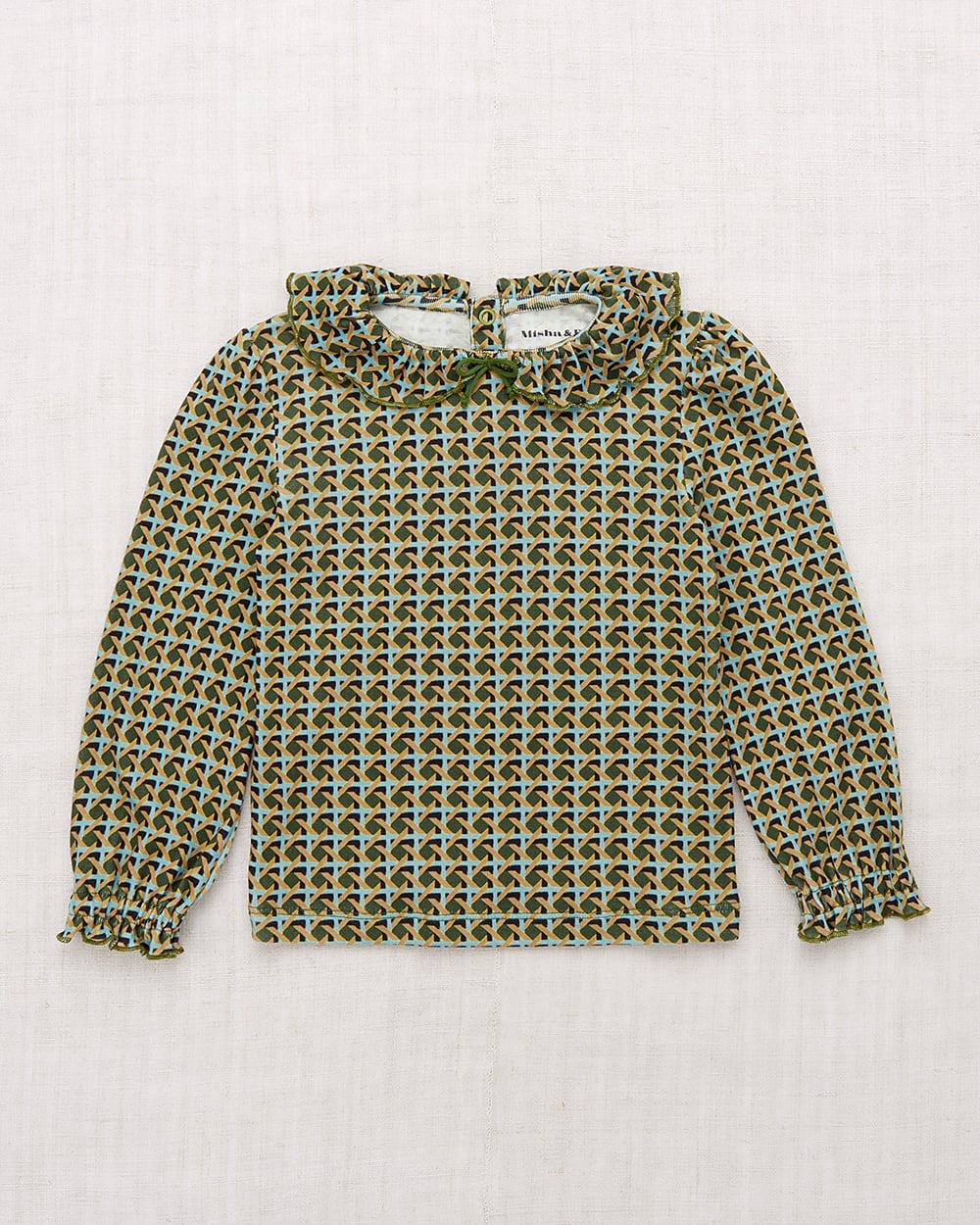 キッズ服(100cm~) 新品 Misha & Puff Jackcket Leaf Lattice 6y