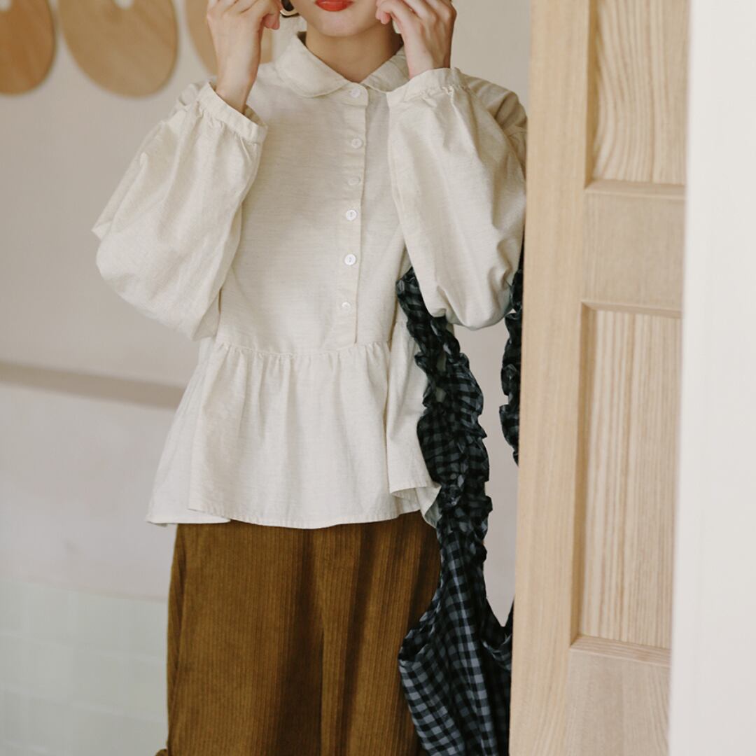 pullover college style shirt