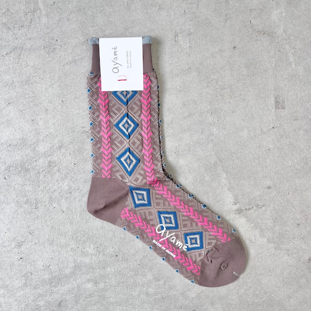 Ayamé /【22-25cm】Rattle socks AYM008/2502/N