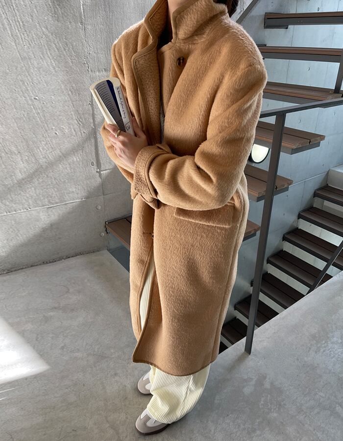 SALE】Casentino Long Coat_Beige | mienneミアンヌ