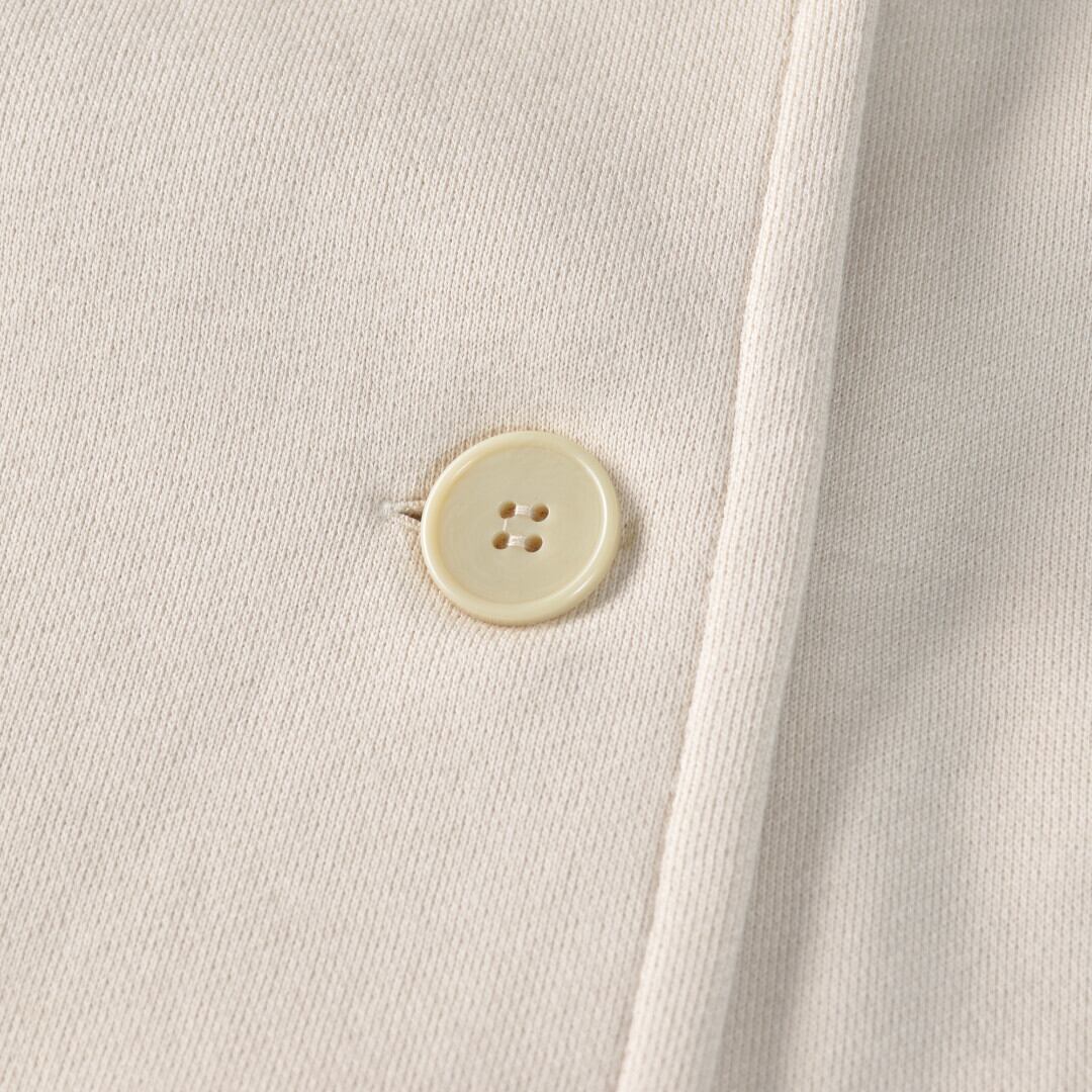 Sarahwear サラウエア 「Jonathan」オーガニックスウェットPコート・キナリ オーガニックコットンを使ったPコート、春までロングシーズンで使えます。【送料無料】