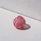 マットピンクの一輪挿し