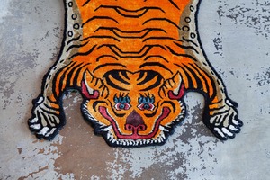 Tibetan Tiger Rug 《Sサイズ•シルク014》チベタンタイガーラグ